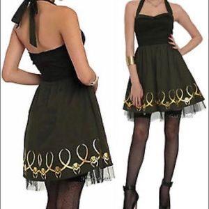 Limited Edition Her Universe Marvel Avengers Loki Halter Dress